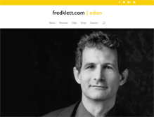 Tablet Screenshot of fredklett.com